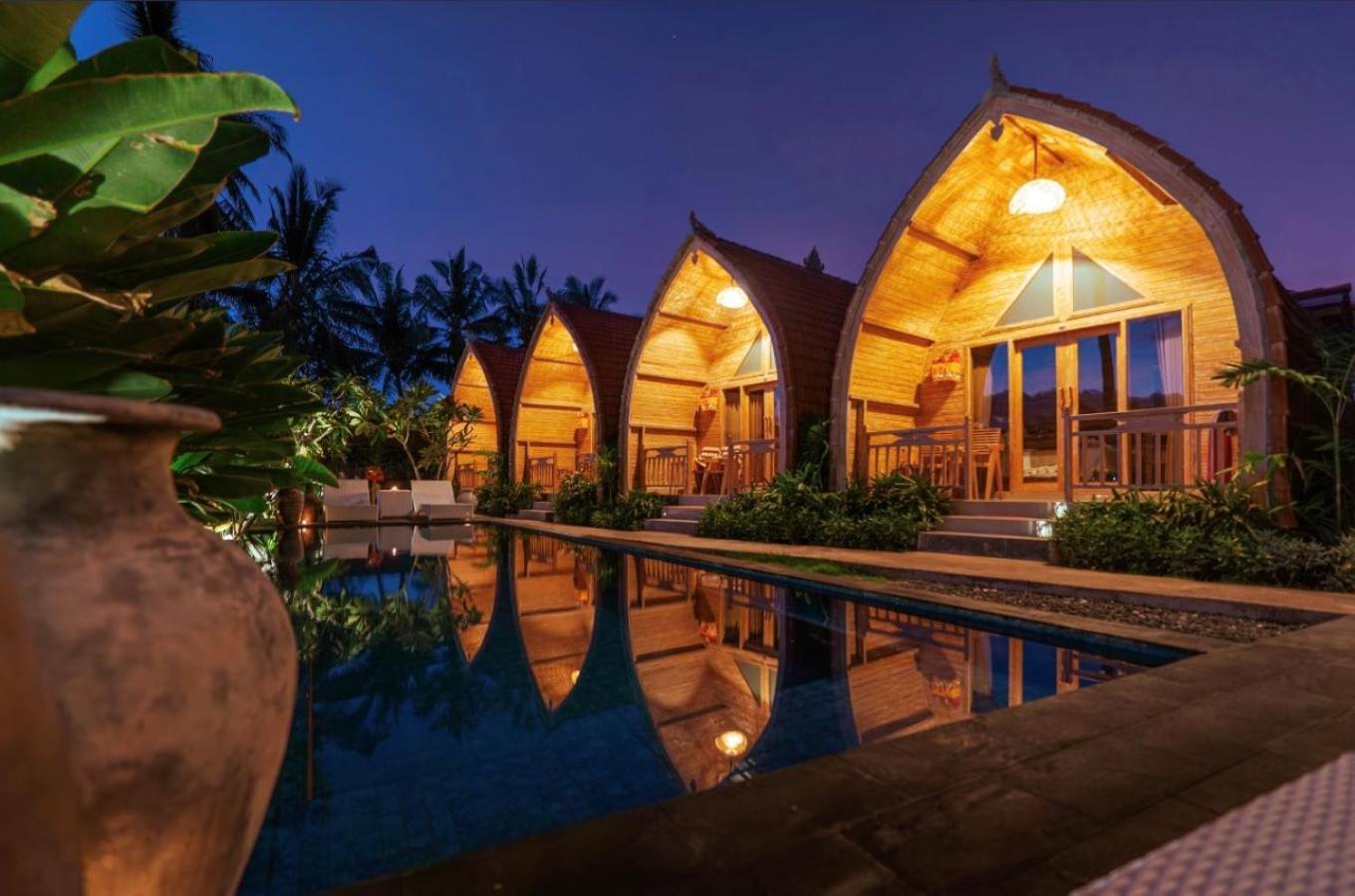 Penida Green Palm Cottage By Bali Cabin Toyapakeh エクステリア 写真